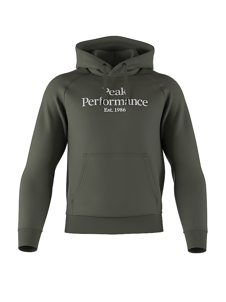 PEAK PERFORMANCE Kapuzensweater - Hoodie  grün | XL